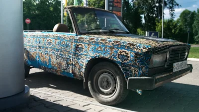 Кабріолет-килим з Рівненщини: незвичний тюнінг старих “Жигулів”