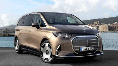Електричний мінівен-лімузин Mercedes-Benz VLE: опис, фото, відео