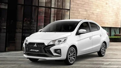 Представлен обновленный седан Mitsubishi Attrage: фото и характеристики