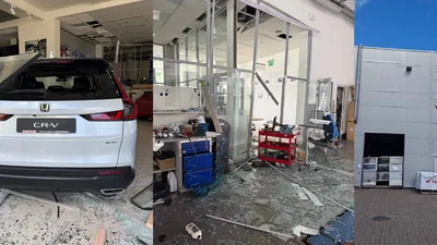 Імпортерський та дилерський центр Honda у Вишневому пошкоджено під час атаки