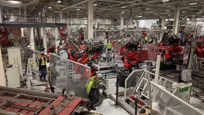 Tesla демонтувала конвеєрні лінії Model S та X для виробництва роботів Optimus