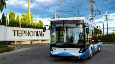 Тернопіль випустив на маршрути дев'ять нових тролейбусів «Електрон» і це ще не вечір
