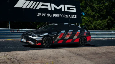 Mercedes-AMG CLA 45 установил рекорд Нюрбургринга: какое время показало электромобиль