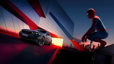 BMW запустила рекламу "Людини-павука" на екранах своїх авто: реакція власників виявилась негативною