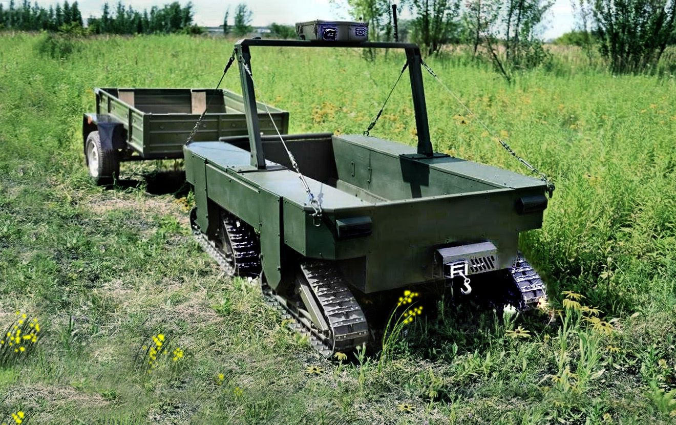 Новий український НРК «Вулкан» може рухатися навіть після втрати двох гусениць