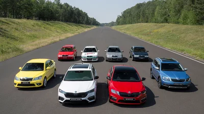 Škoda Octavia святкує 30-річний ювілей з початку виробництва