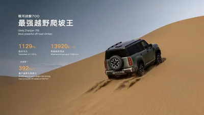 Geely створила "позашляхову технологію на базі штучного інтелекту": що це таке