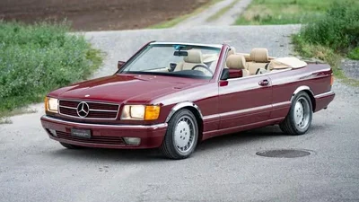 Унікальний кабріолет Mercedes-Benz 500 SEC продають за $90 000