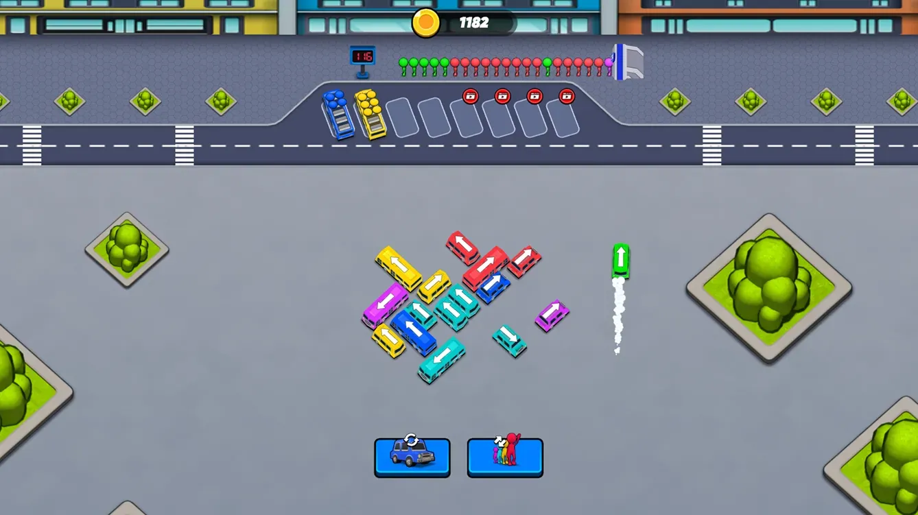 Bus Parking Out