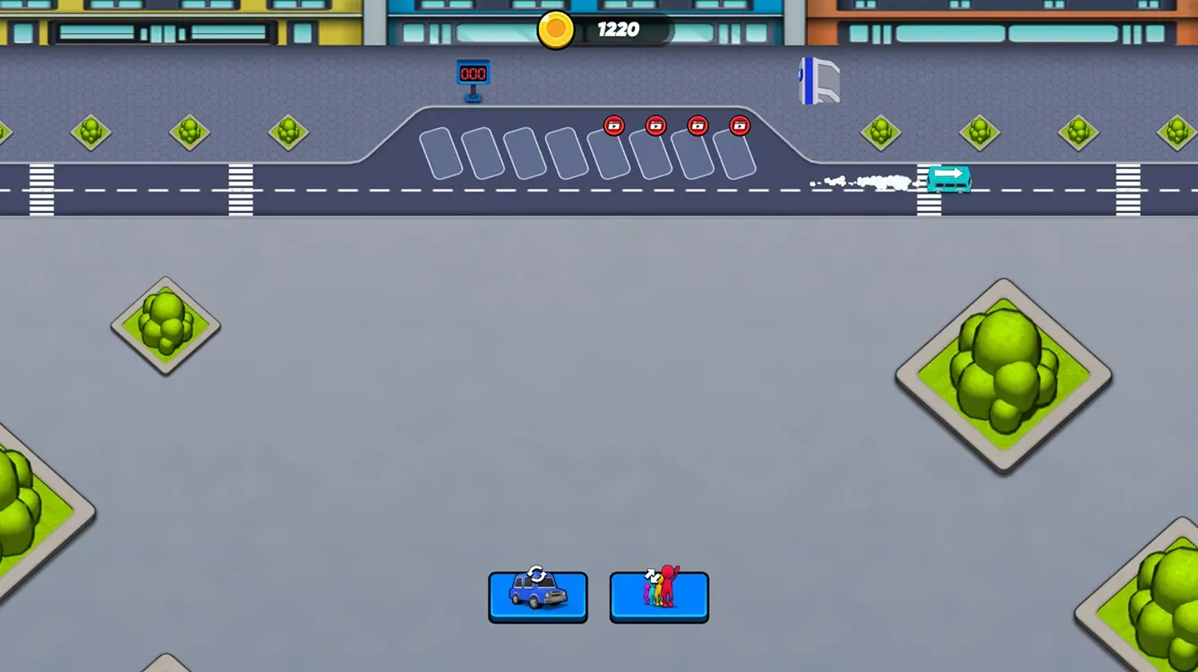 Bus Parking Out