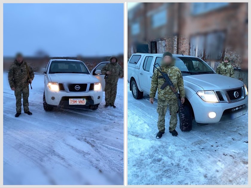 Дві Nissan Navara  для луганського прикордонного загону