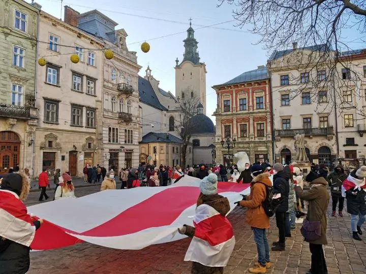 Акція підтримки у Львові