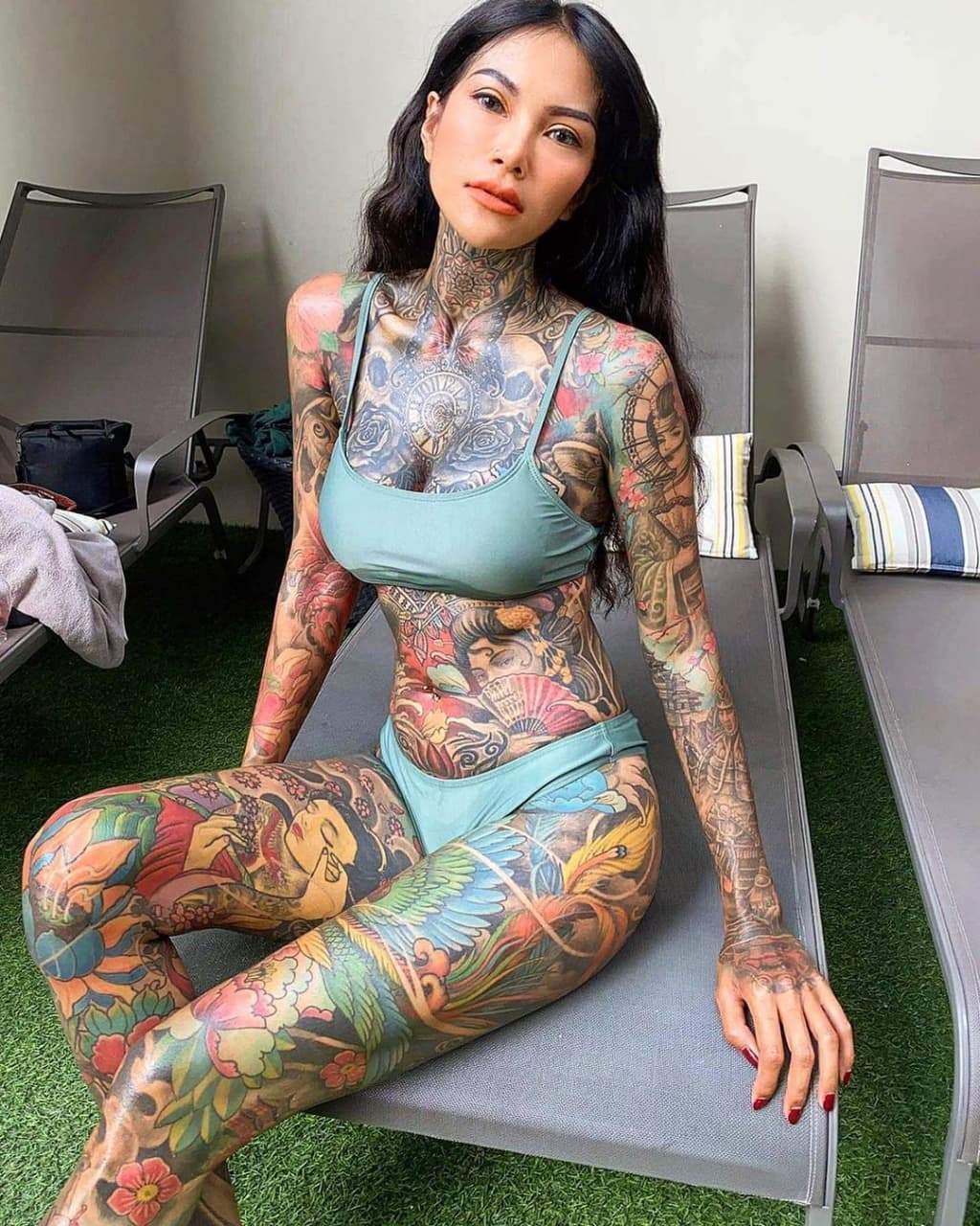 Девки с татуировками