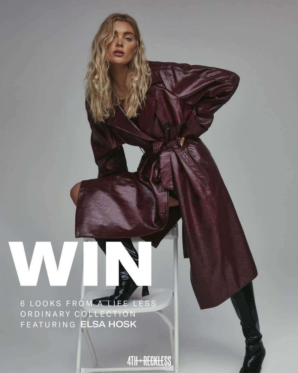 Ельза Госк знялася в капсулі від бренду 4th & Reckless / Фото з інстаграму бренду