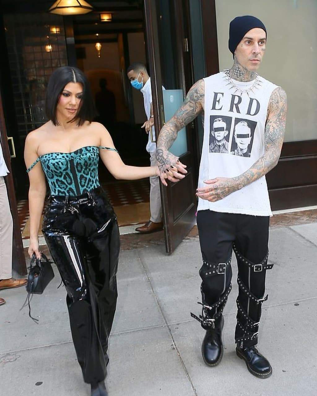 Спільні виходи Кортні Кардашян і Тревіса Баркера / Фото з інстаграму @kravis_love