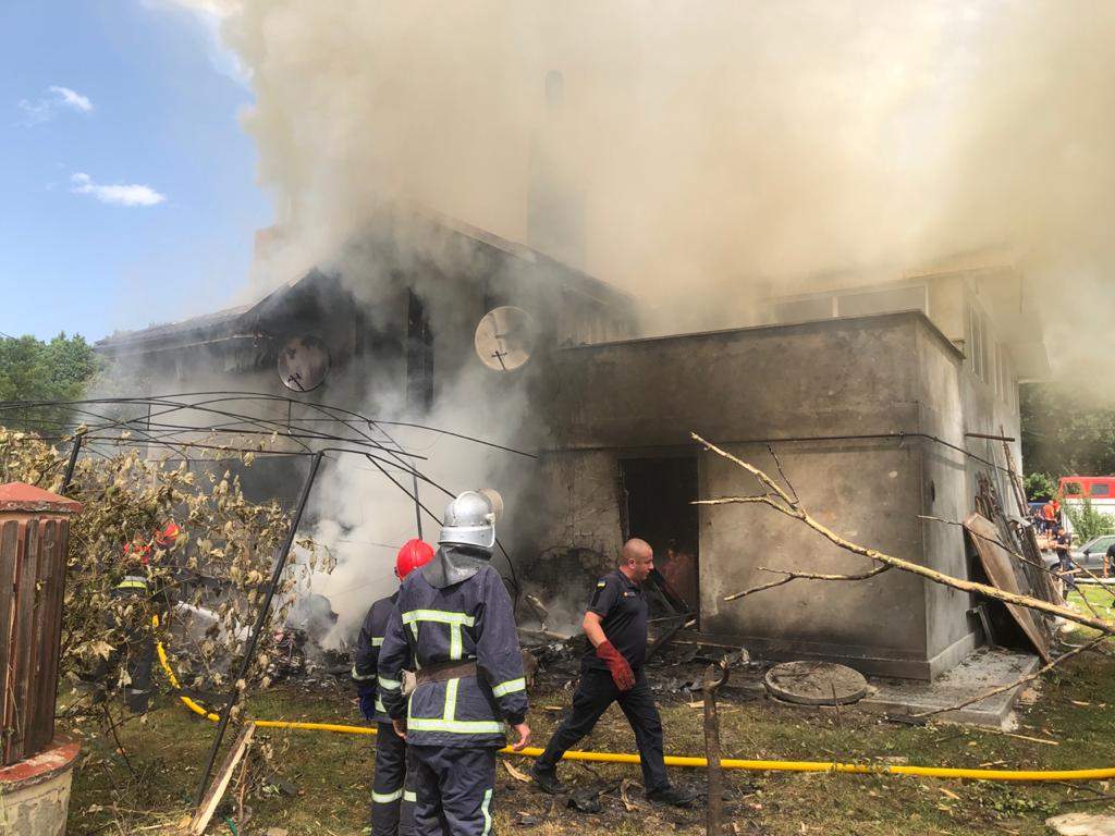 В Івано-Франківській області розбився літак
