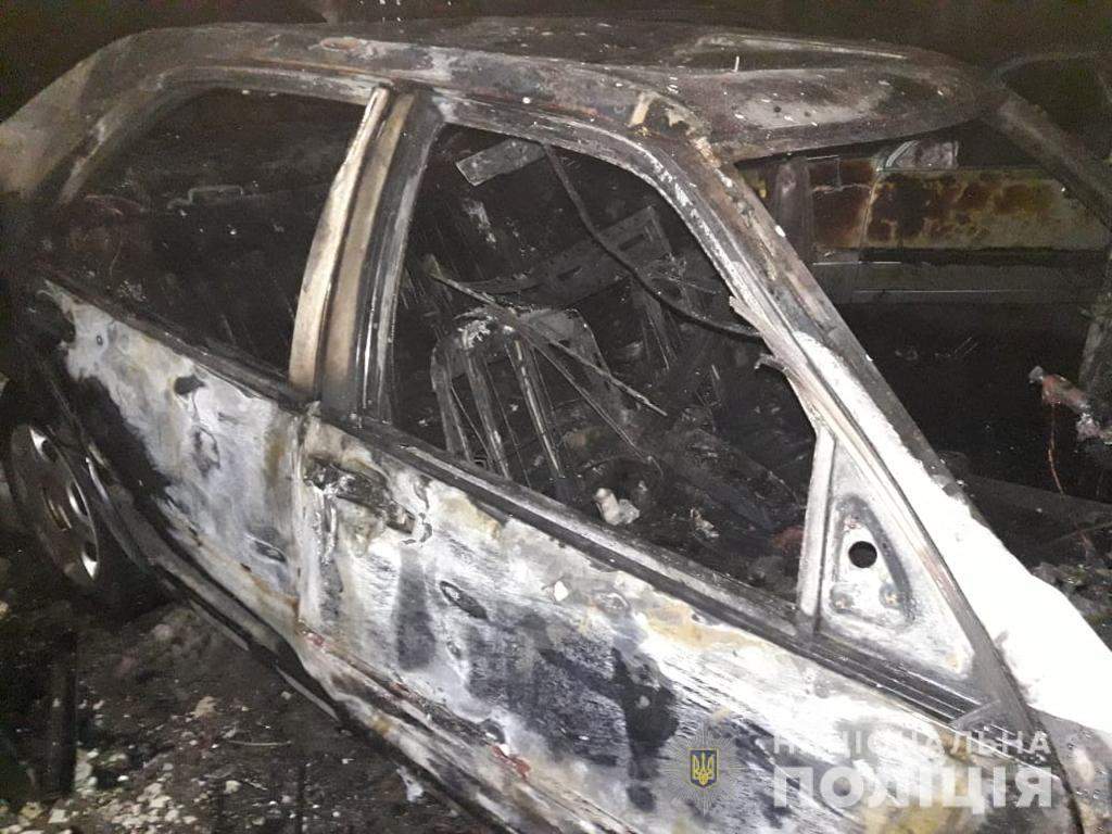підпал автівок на Київщині