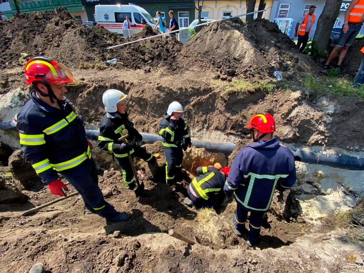 Зсув грунту у Тернополі