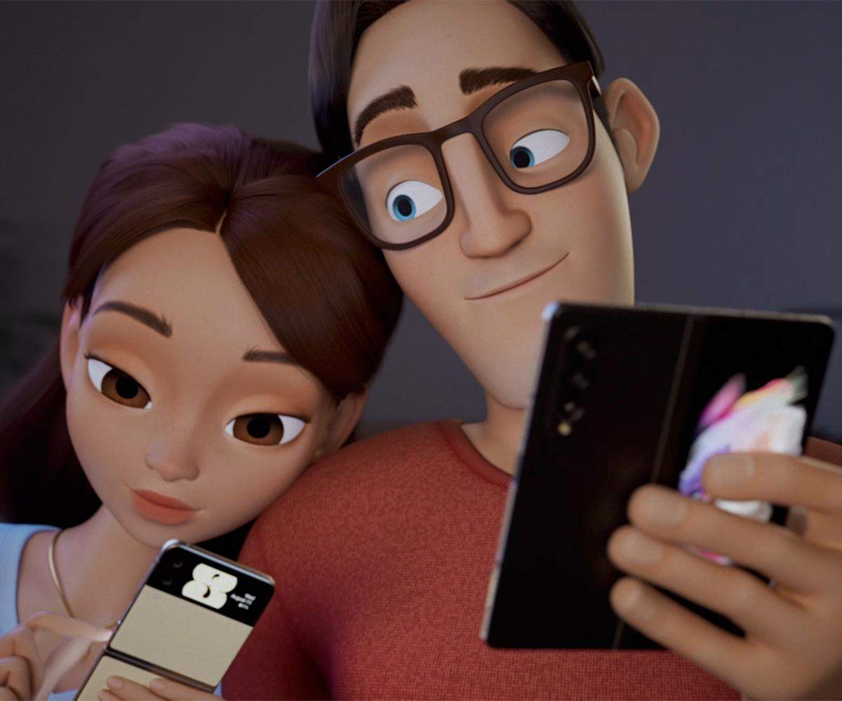 Кадр з мультфільму Samsung