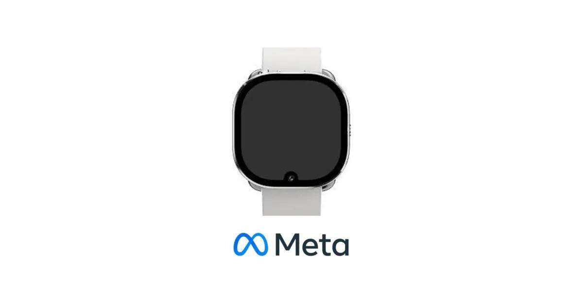 Зображення розумного годинника від Meta