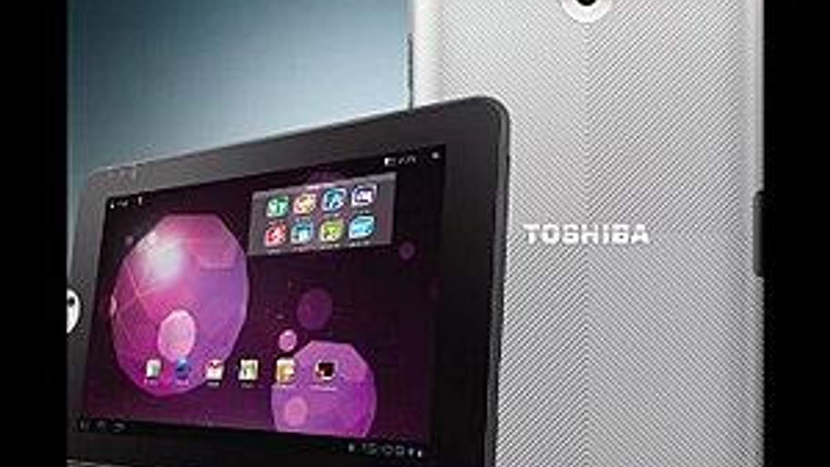 Toshiba представила конкурента Motorola Xoom - 20 апреля 2011 - Телеканал новин 24