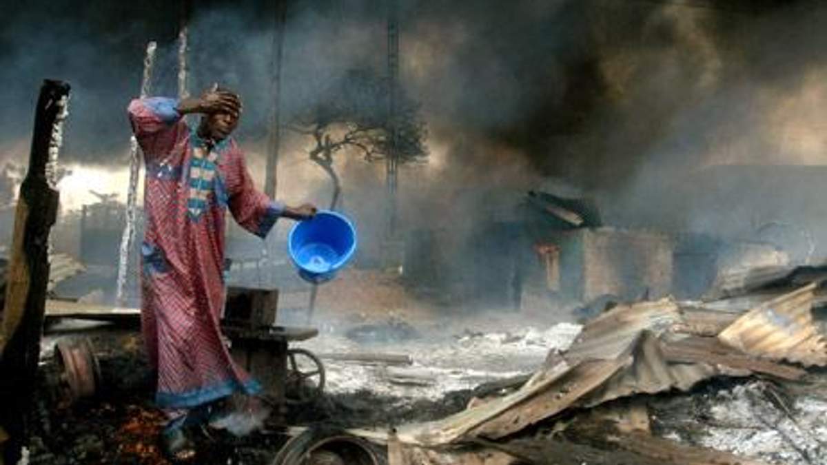 В результате взрыва в Нигерии погибли люди