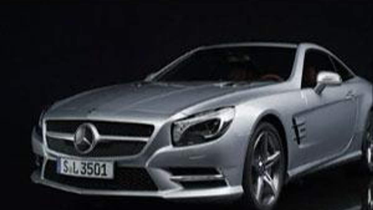 Новый родстер Mercedes-Benz SL изготовили из алюминия
