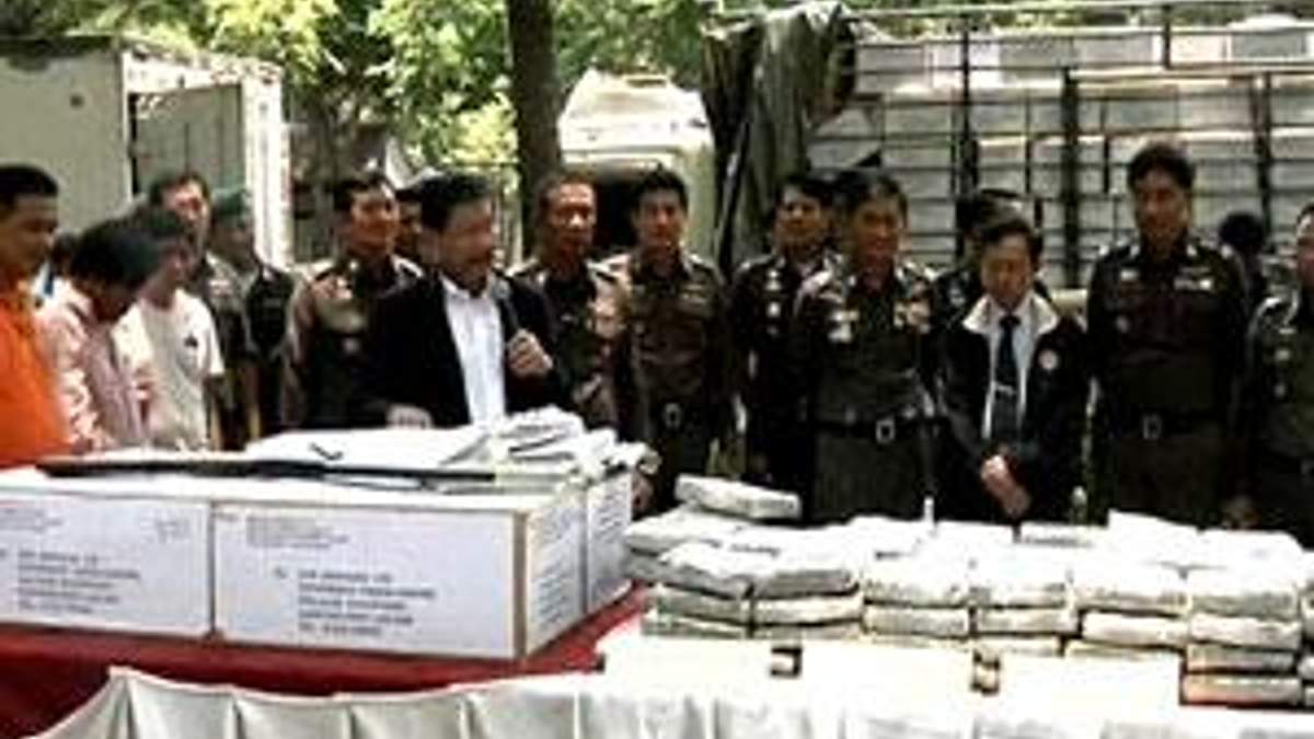 Понад 3 тонни марихуани конфіскували в Таїланді