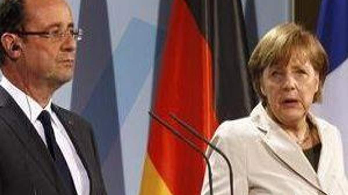 Меркель і Олланд обіцяють працювати разом