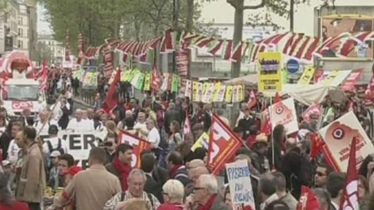 У Франції протестують проти політики Франсуа Олланда