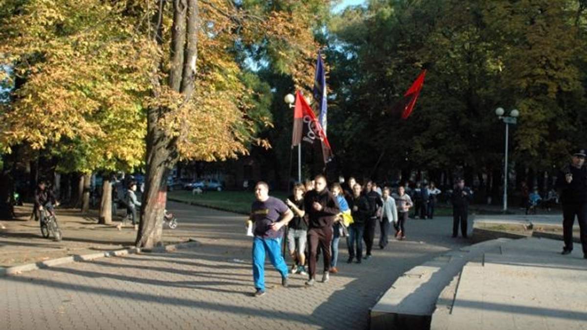 В Одесі пробіг на честь УПА пройшов під протести антифашистів