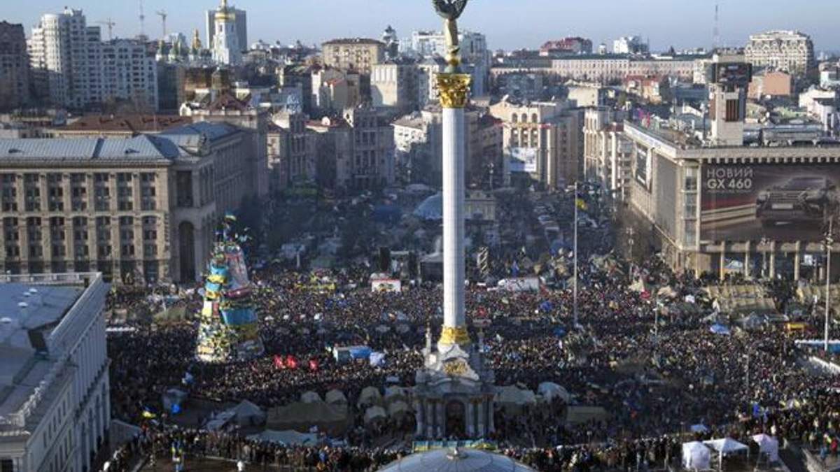 П’яту неділю поспіль зібралися українці на віче на Майдані, антимайдан поїхав додому 