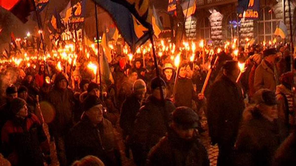 Україна відсвяткувала День народження Степана Бандери