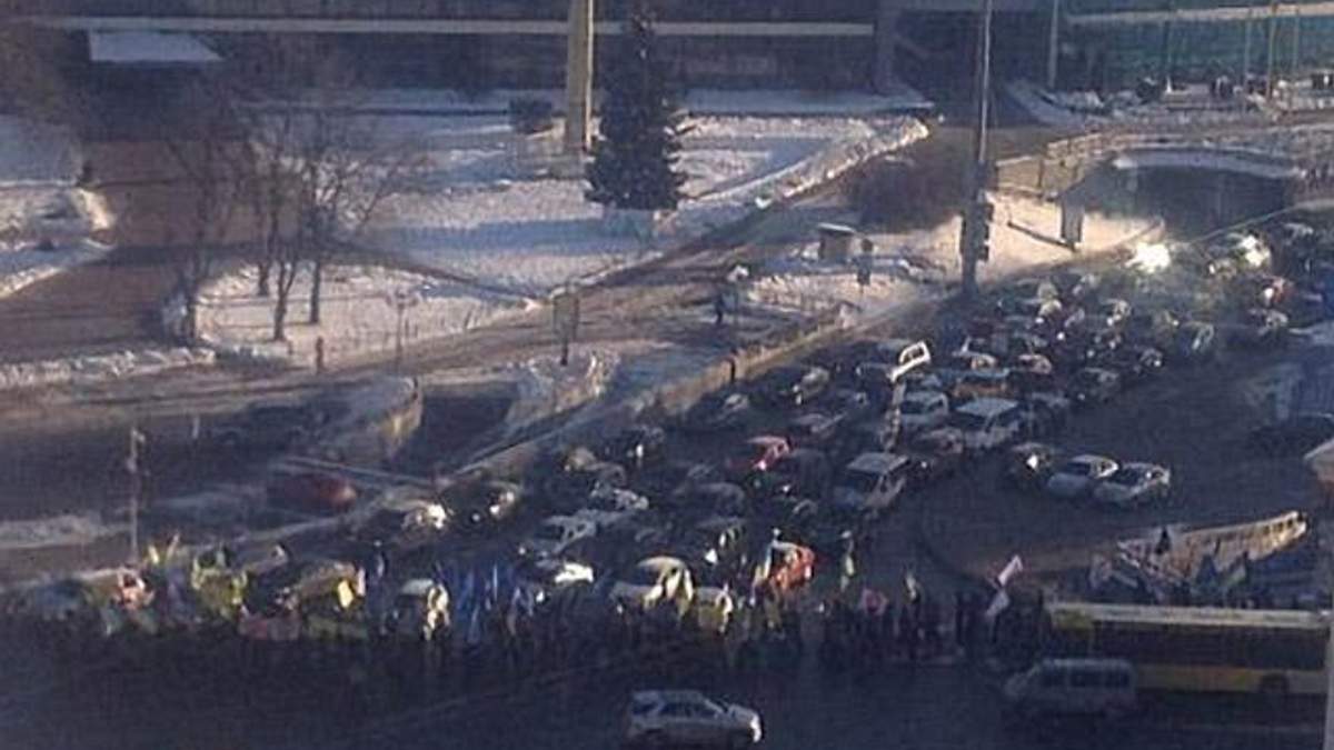 До Маріїнського парку прямують прихильники Партії регіонів (Фото)