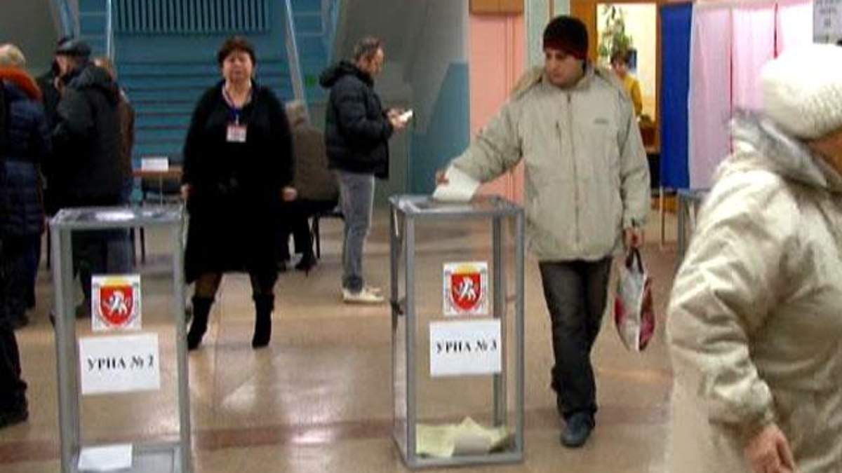 Явка на кримському референдумі становить 44,27%