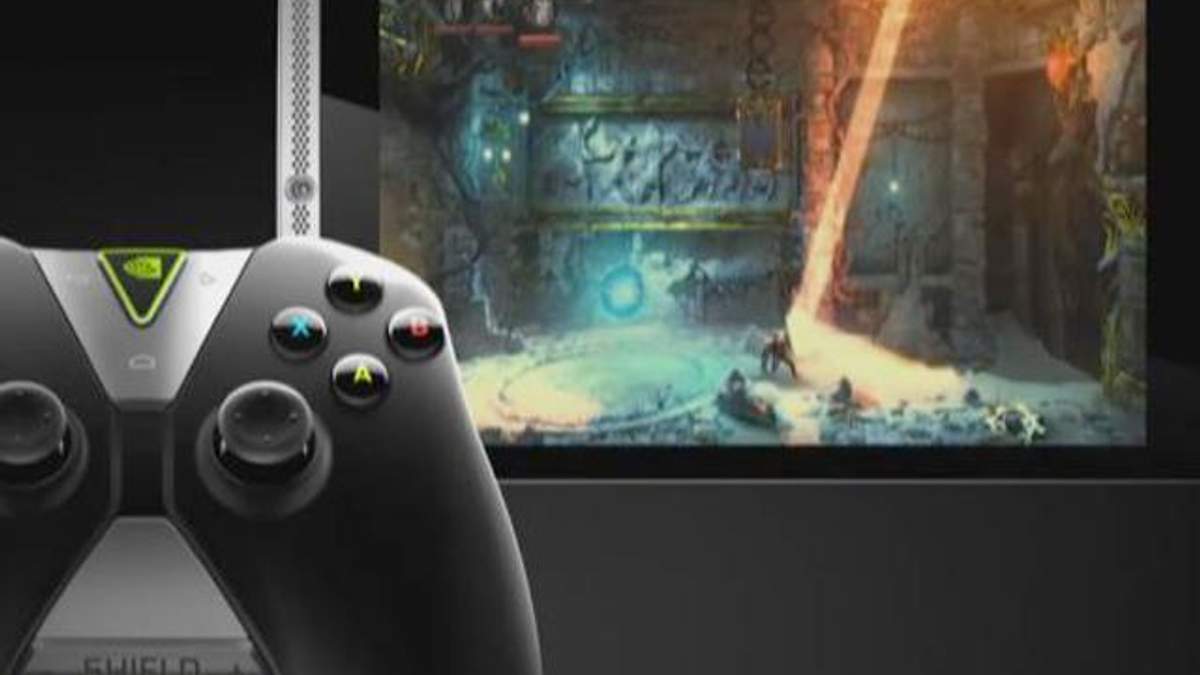 Nvidia представила ігровий планшет з бездротовим джойстиком