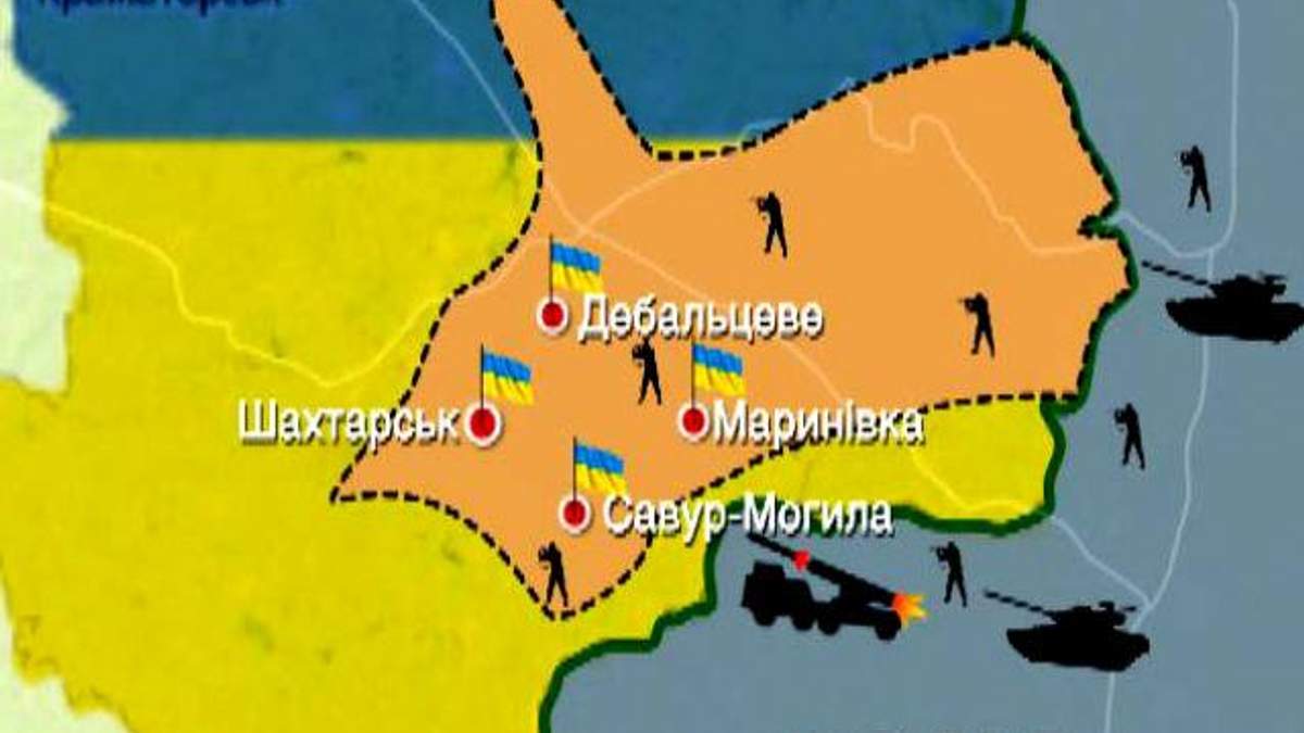 Сили АТО наступають: кільце навколо терористів стрімко звужується