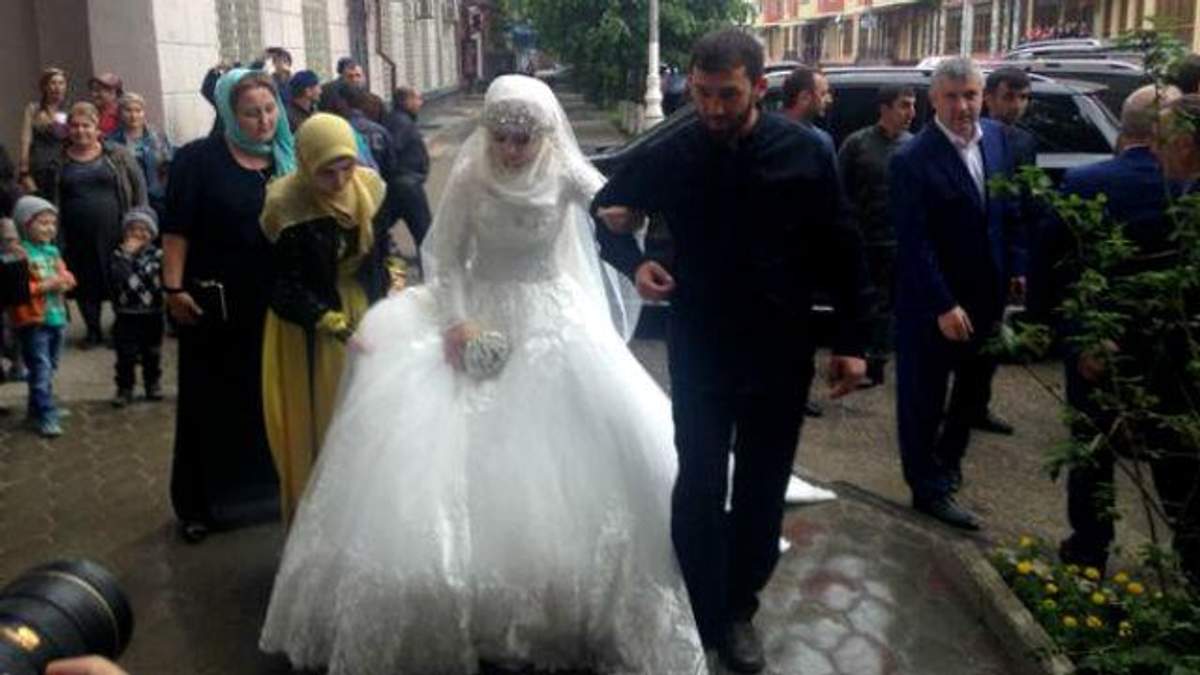 Скандальне весілля в Чечні: підданий Кадирова одружився зі школяркою