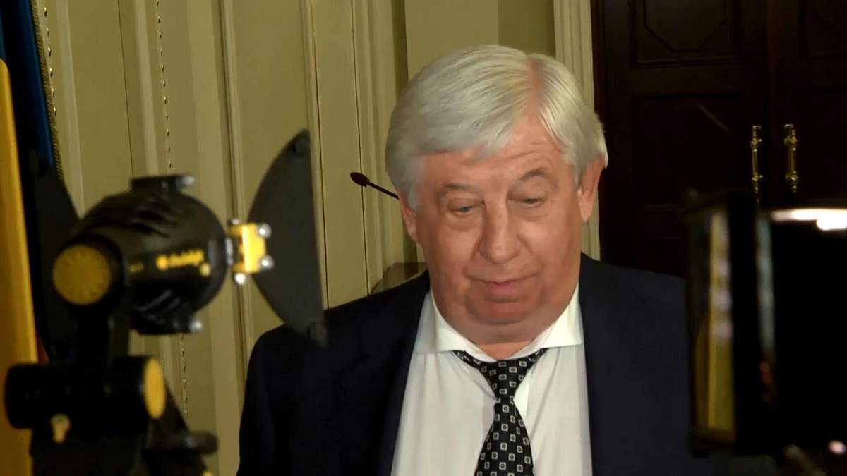 Шокін анонсував оголошення підозри