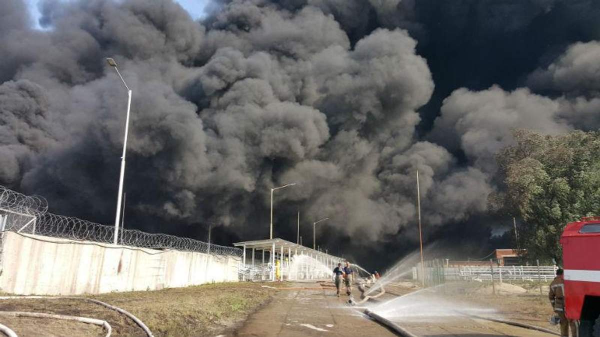 СБУ закрыла уголовное производство по делу пожара на нефтебазе