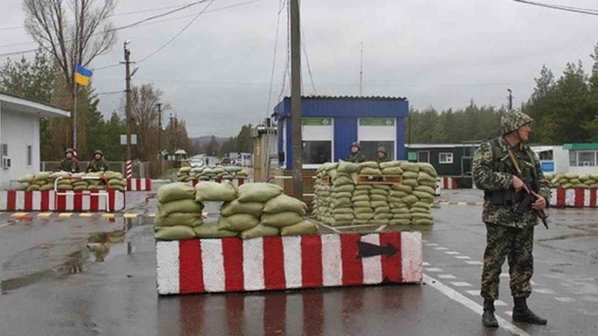 Фото блокпоста военных