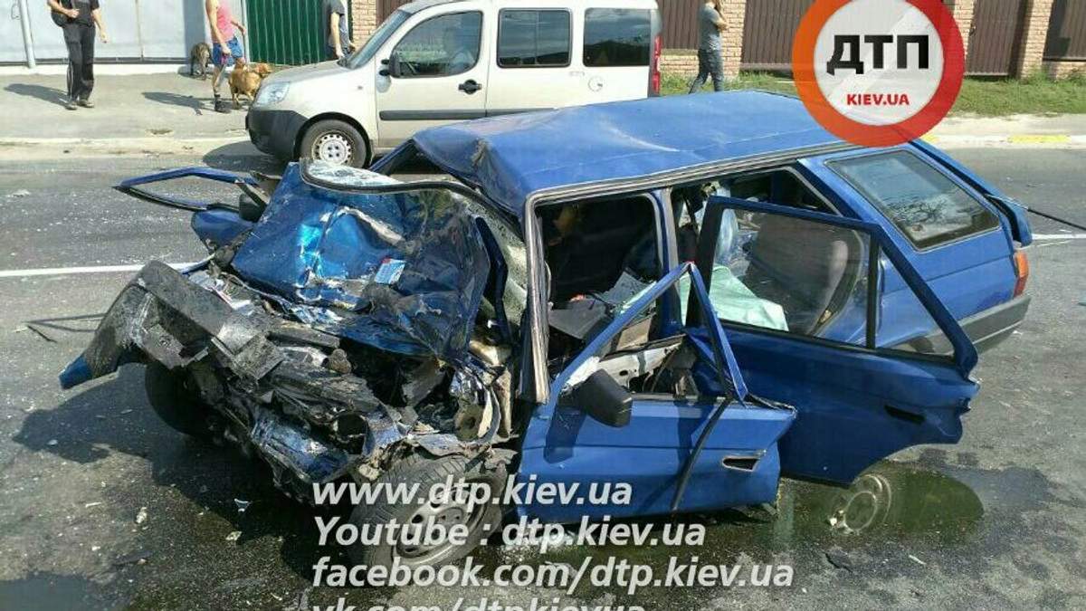 Газель попала в аварию Газель попала в аварию