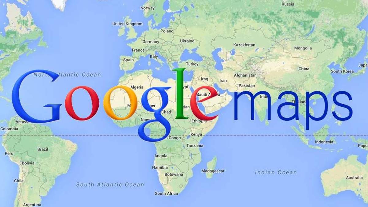 Гугл мапс карта со спутника