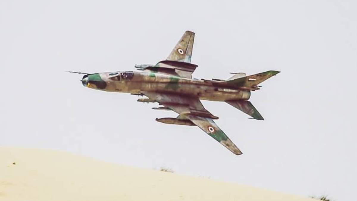 Американська армія збила військовий літак Су-22 в Сирії
