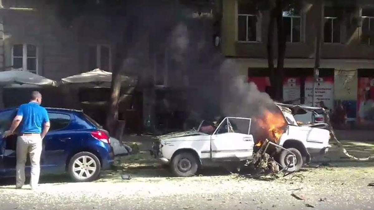 Взрыв автомобиля в симферополе Взрыв автомобиля в симферополе