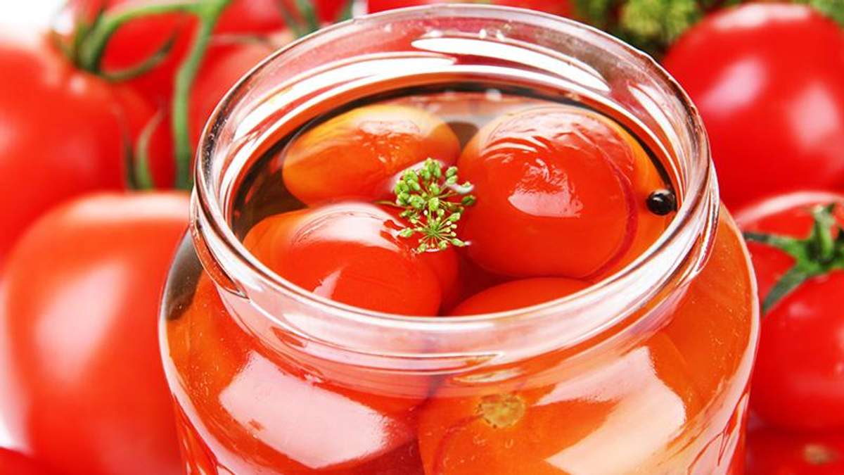 Помидоры В Банке На Зиму Фото