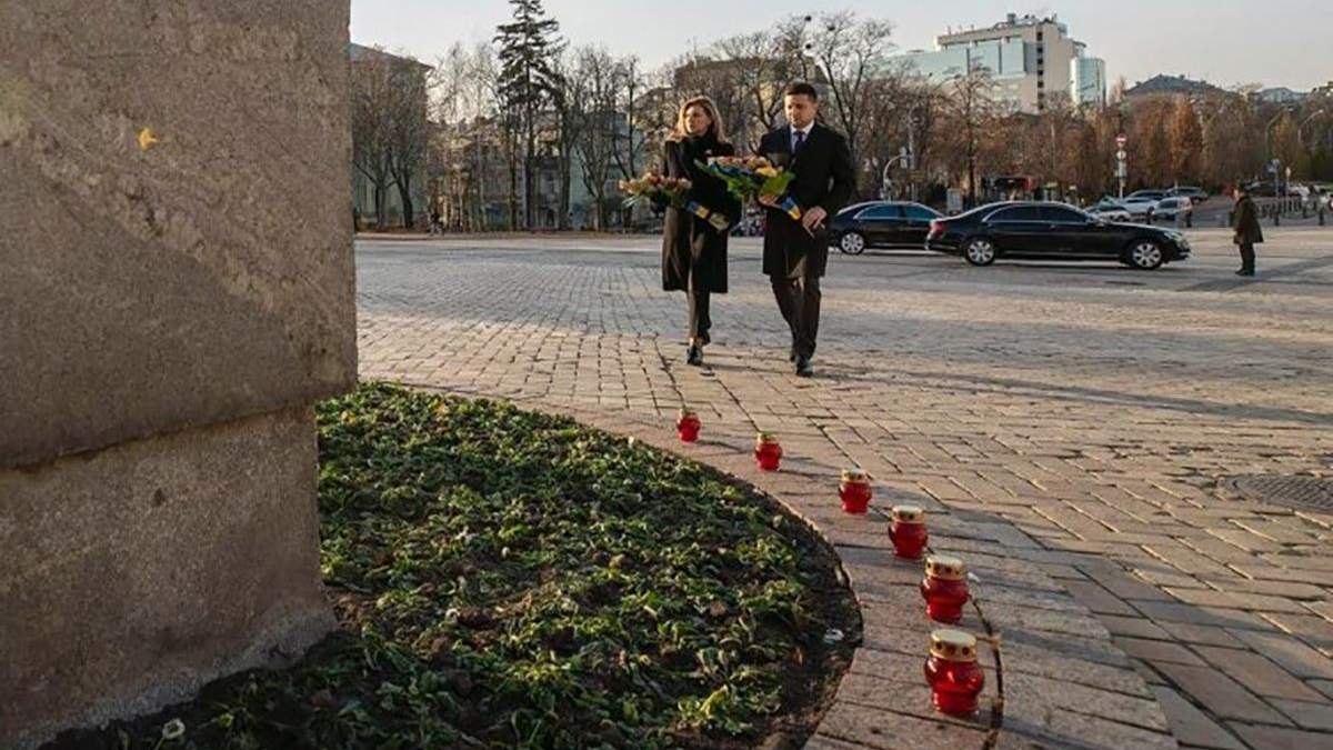 Українці не пробачать: Зеленський та інші політики вшанували пам'ять жертв Голодомору – фото