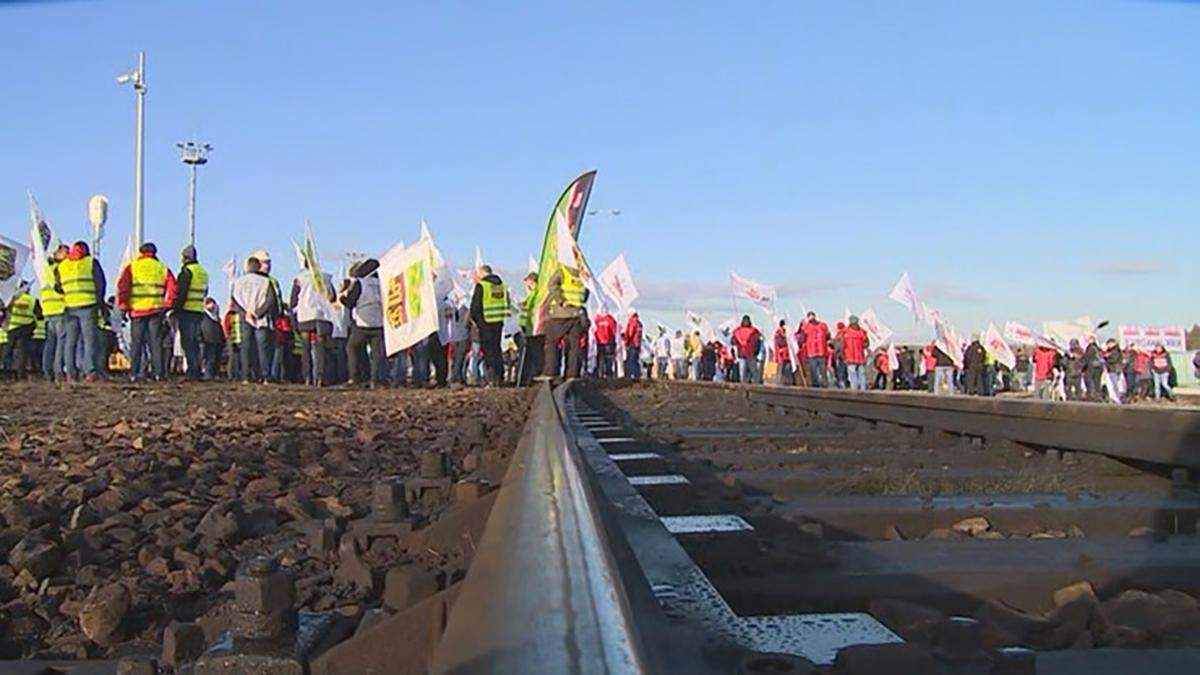 В Польше шахтеры протестуют против угля из России: фото