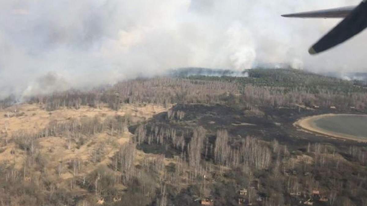 Пожежа в Чорнобильській зоні: який осередок найскладніший