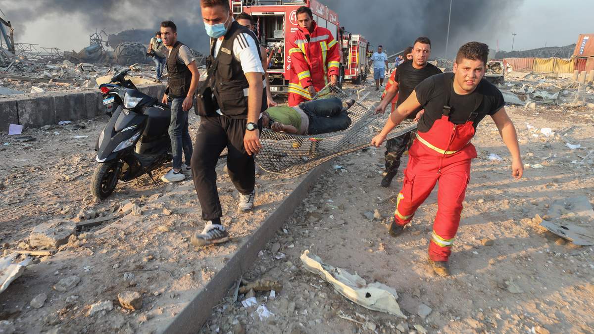 Взрыв в Бейруте, Ливан 4 августа 2020: есть жертвы, пострадавшие